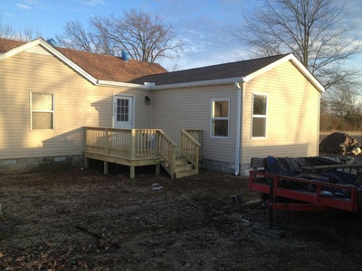 Home Deck and Stairs