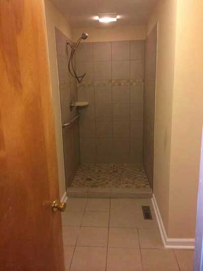 Bathroom Tile gray